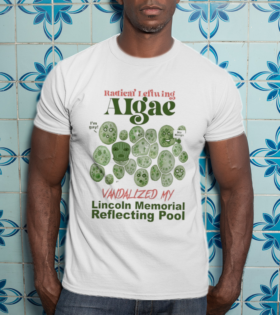 Radical Leftwing Algae Vandalized My Lincoln Memorial Reflecting Pool T-Shirt