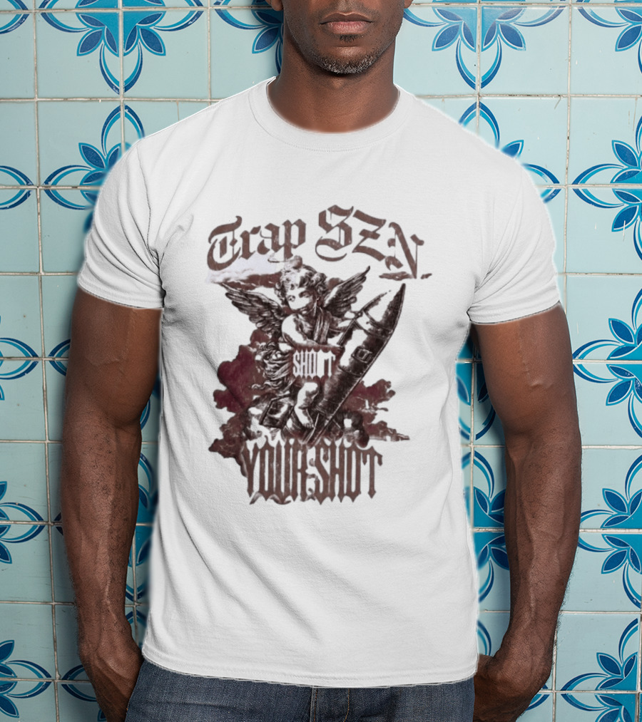 Trap Szn Cupid Shot Rocket Aesthetic T-Shirt