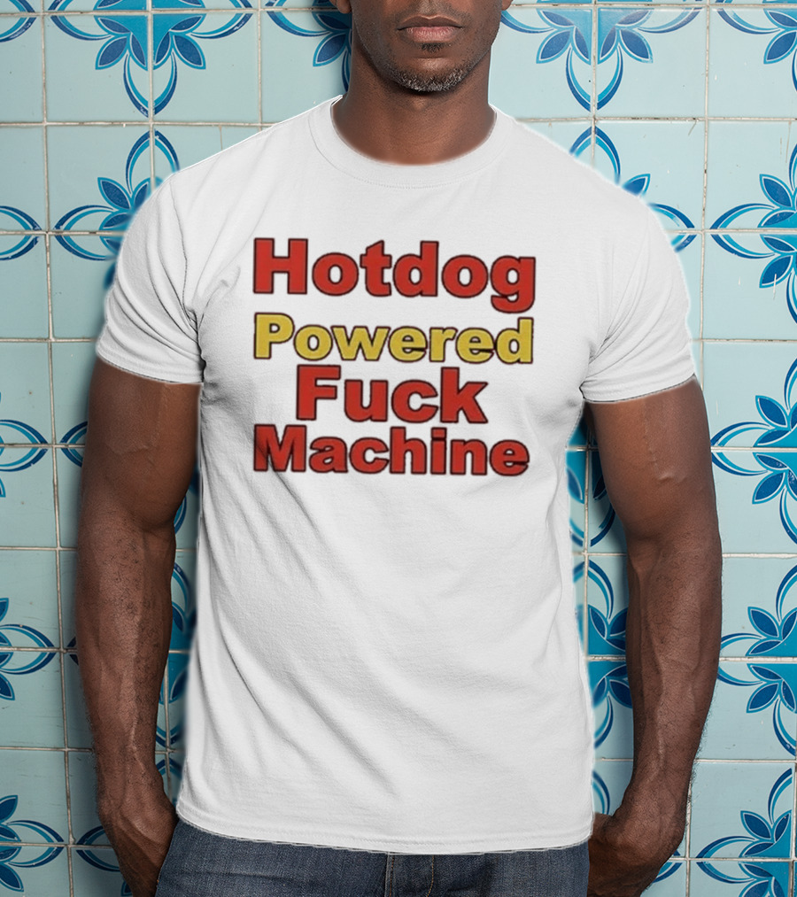 Hotdog Powered Machine T-Shirt