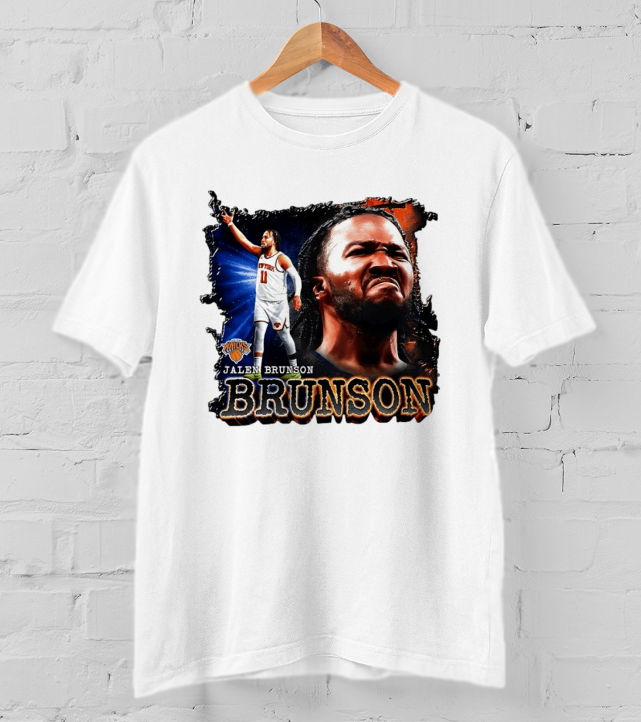 Jalen Brunson New York Knicks NBA Basketball Player Brunson Knicks T-Shirt