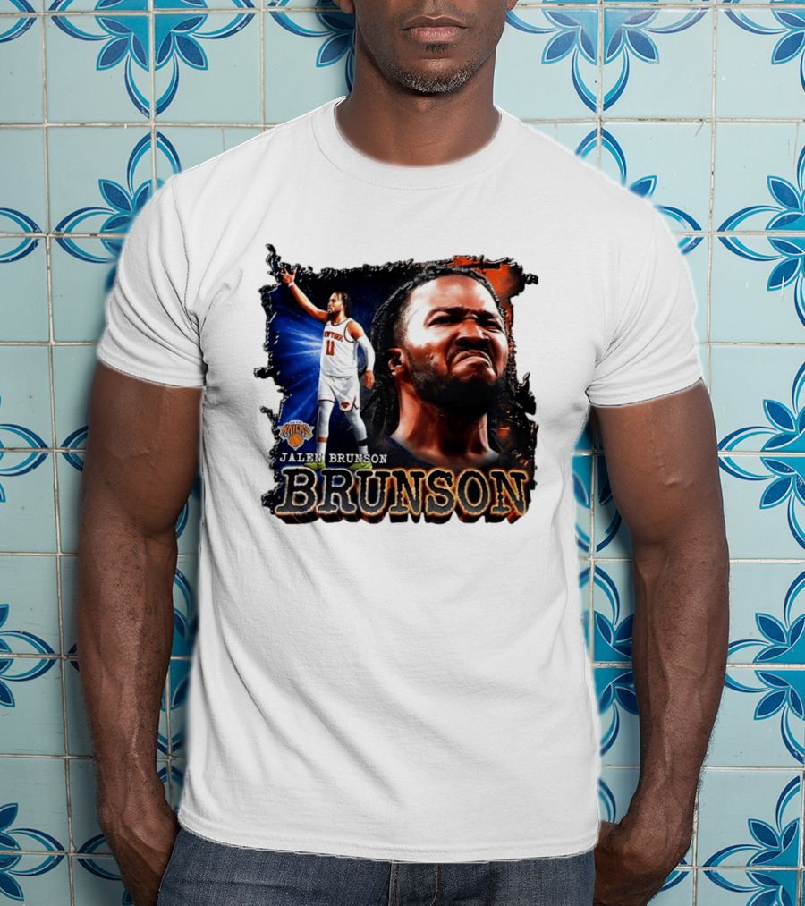 Jalen Brunson New York Knicks NBA Basketball Player Brunson Knicks T-Shirt