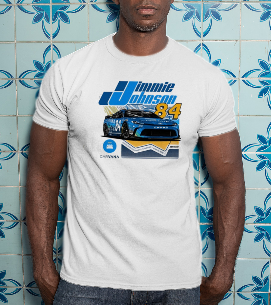 Jimmie Johnson 84 Carvana San Diego Paint Scheme 2026 T-Shirt