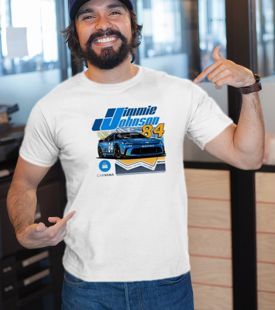 Jimmie Johnson 84 Carvana San Diego Paint Scheme 2026 T-Shirt