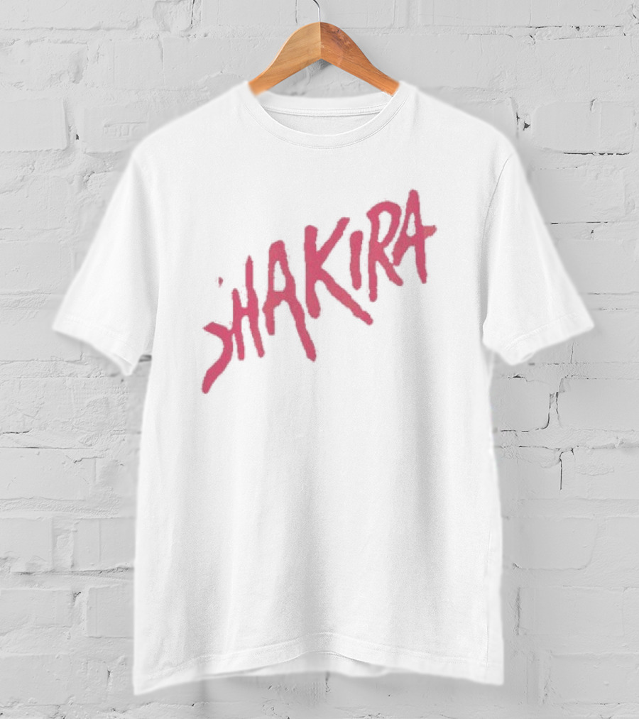 Shakira Las Mujeres Ya No Lloran World Tour Neon T-Shirt
