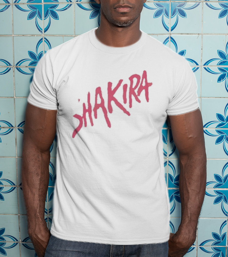 Shakira Las Mujeres Ya No Lloran World Tour Neon T-Shirt