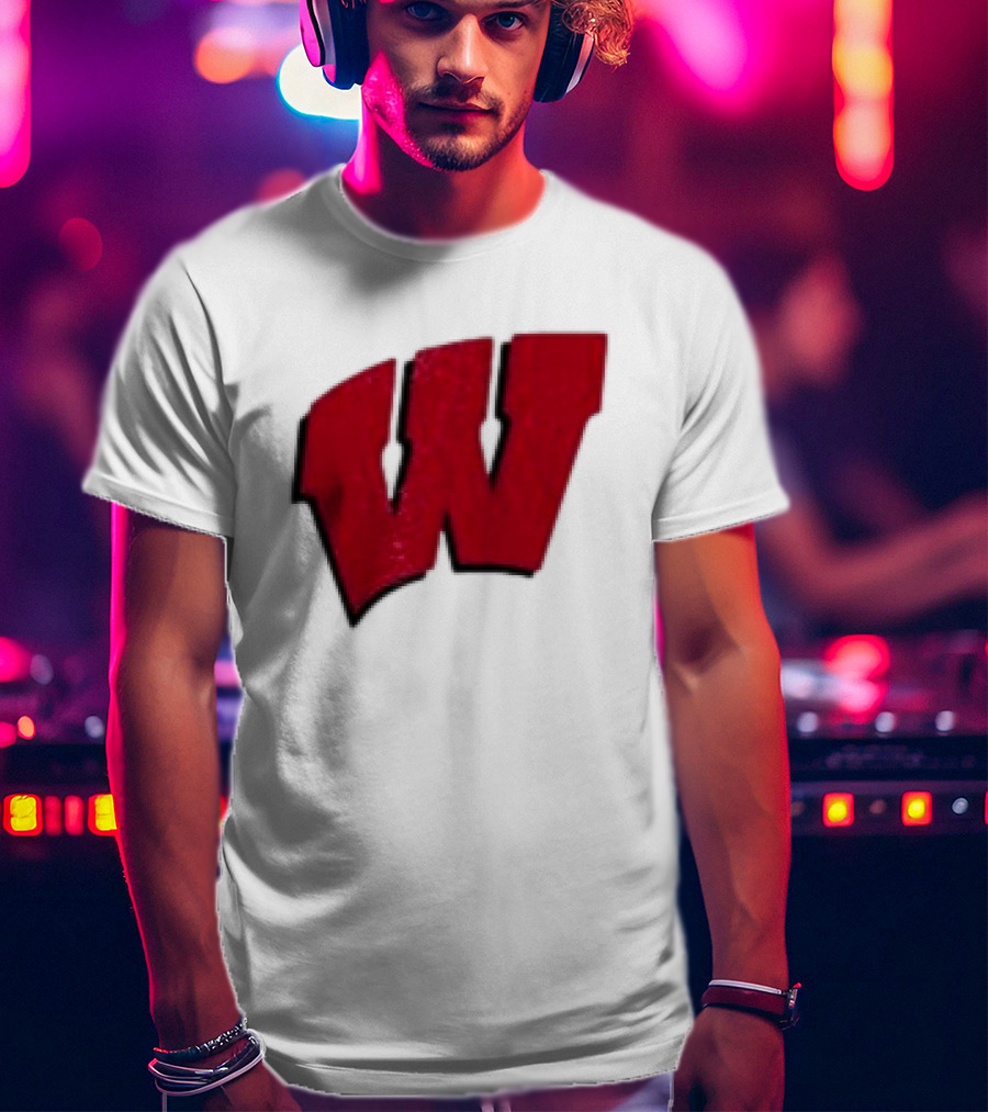 Grateful Dead Bears Wisconsin Badgers Collaboration T-Shirt
