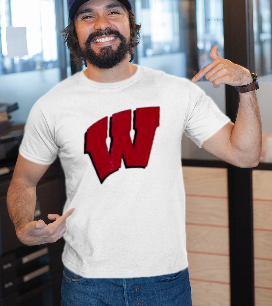 Grateful Dead Bears Wisconsin Badgers Collaboration T-Shirt