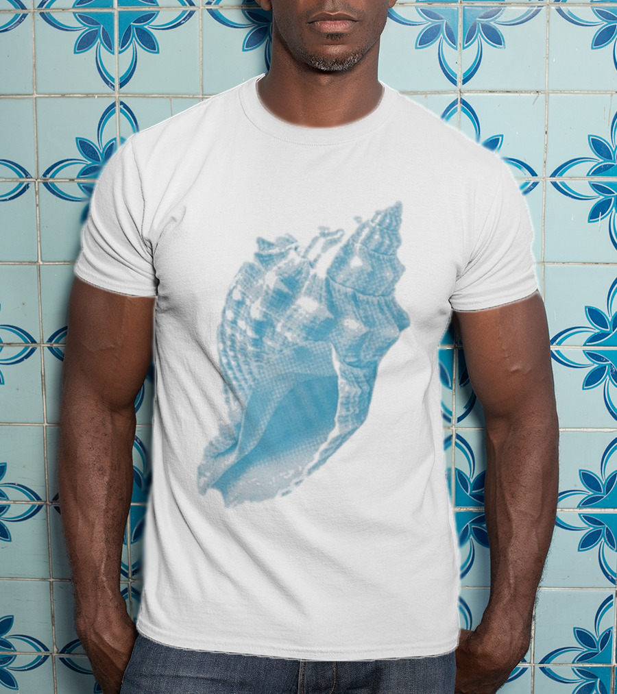 Sonder Haus Ocean Blue Conch T-Shirt