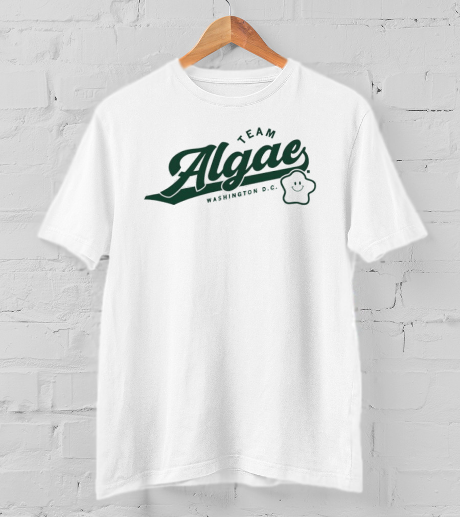 Team Algae Washington D.C. Smiley Face T-Shirt