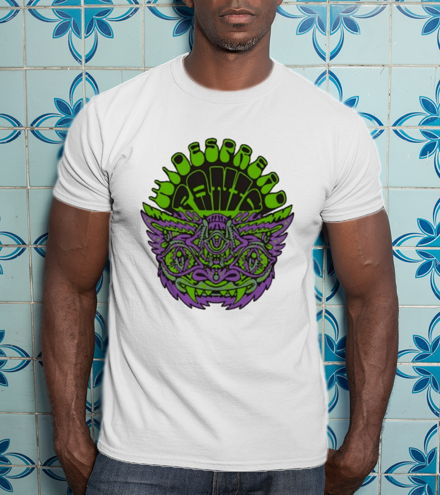 Widespread Panic Red Rocks Amphitheatre June 26 28 2026 Psychedelic Owl Totem T-Shirt
