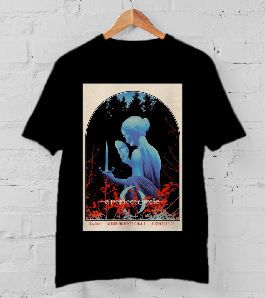 A Perfect Circle Düsseldorf Mitsubishi Electric Halle June 21 2026 Tour T-Shirt