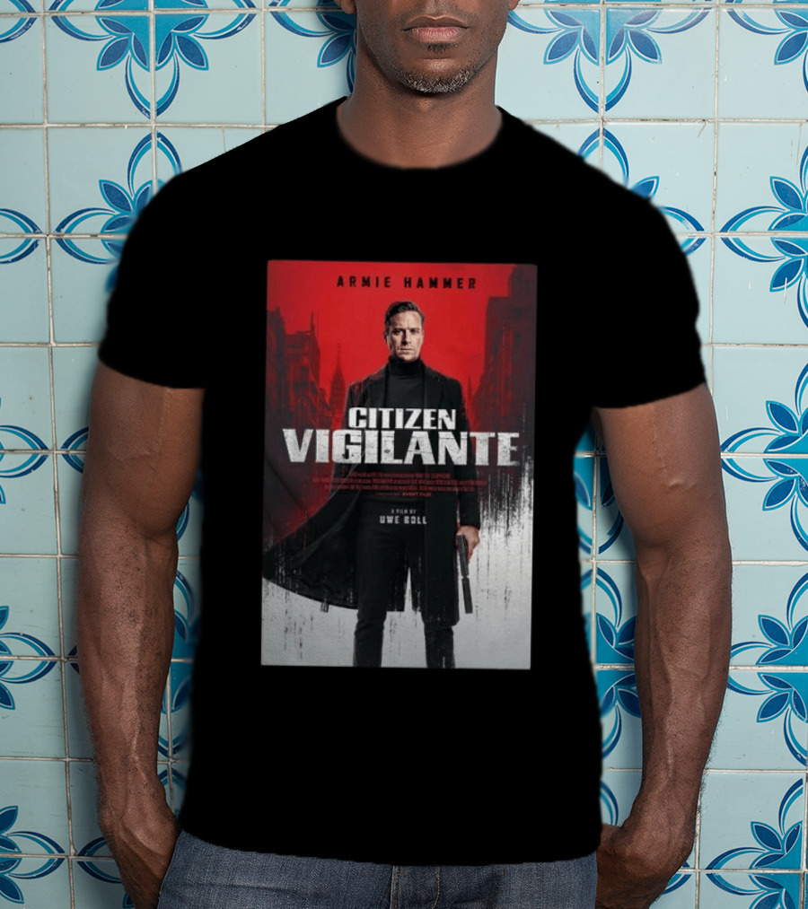 Armie Hammer Citizen Vigilante Film By Uwe Boll T-Shirt