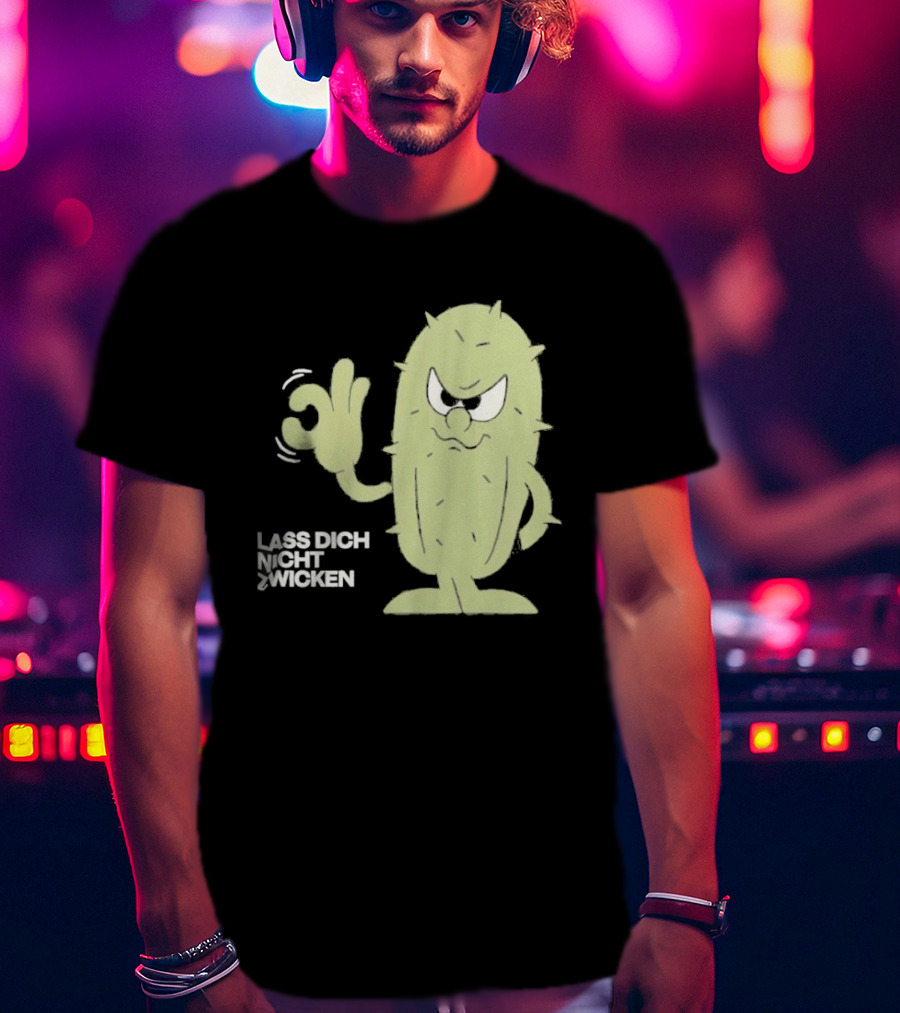 Lustiger Kaktus Lass Dich Nicht Zwicken T-Shirt