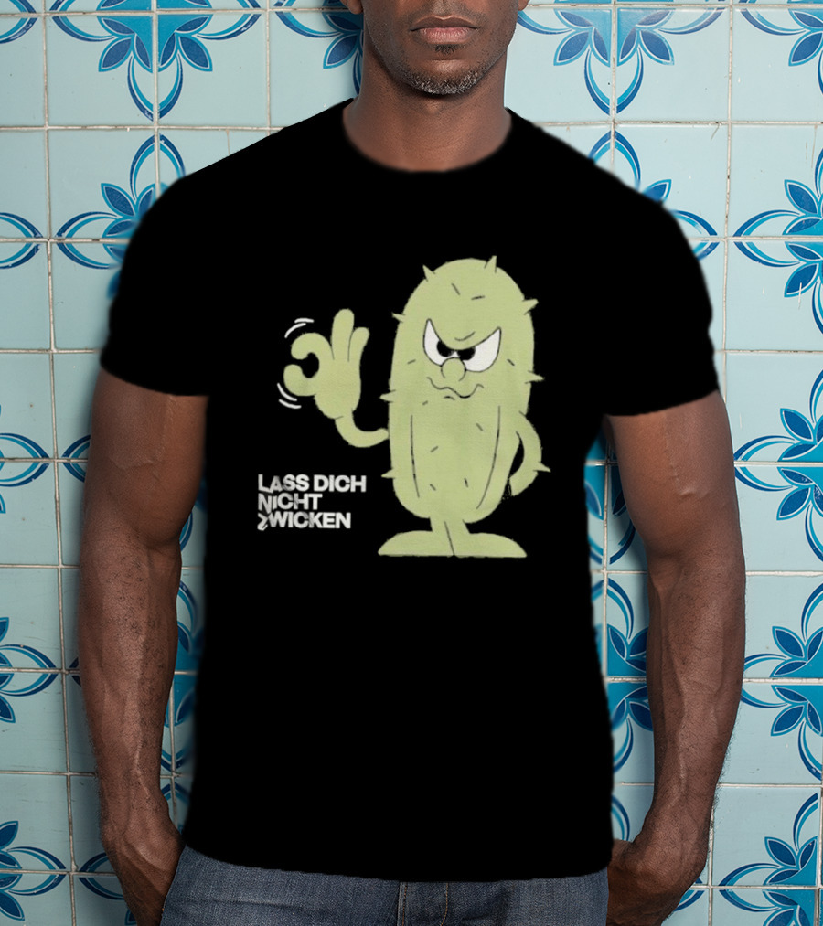 Lustiger Kaktus Lass Dich Nicht Zwicken T-Shirt