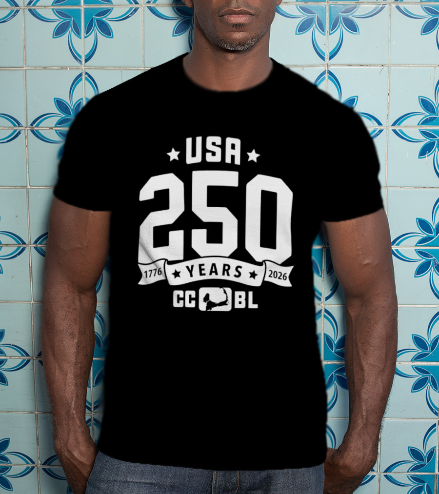 USA 250 Years 1776 2026 CCBL Anniversary T-Shirt