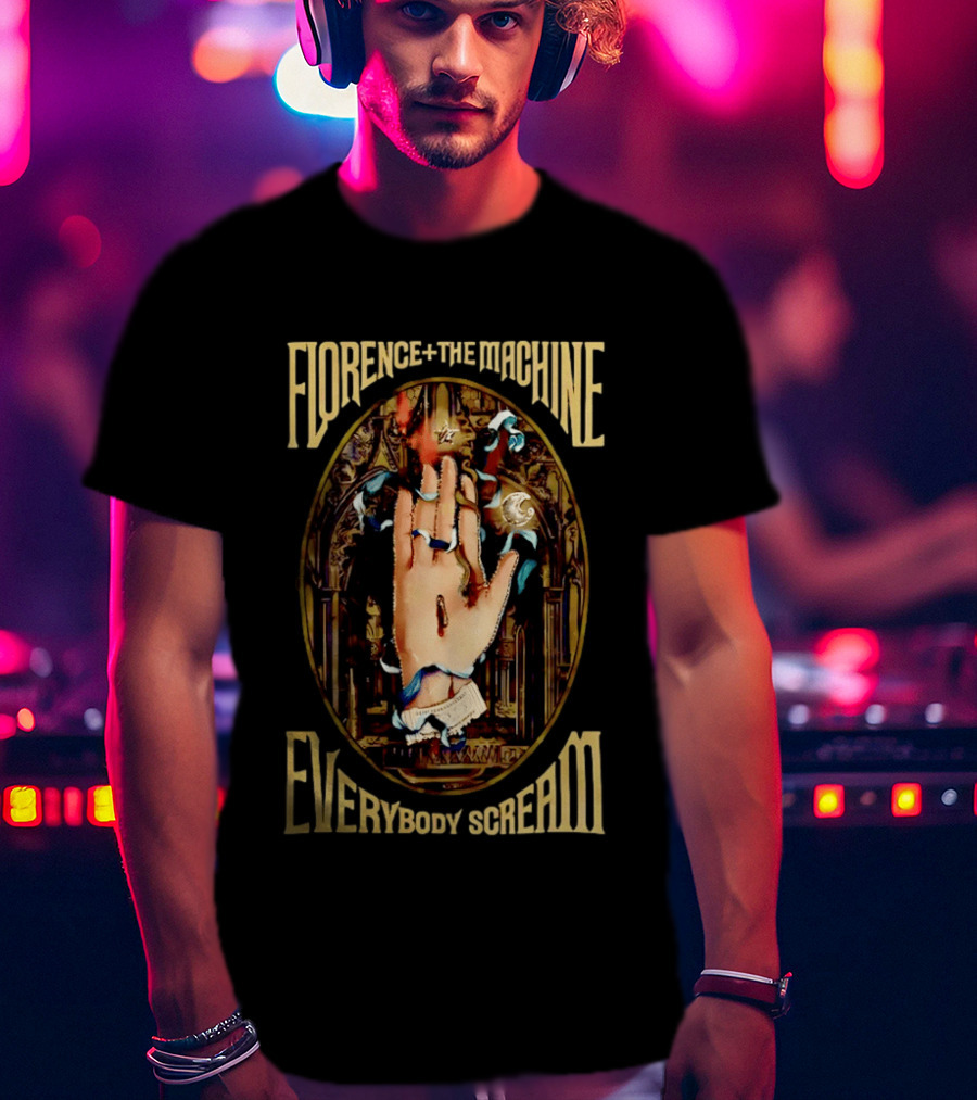 Florence And The Machine Everybody Scream Hand Candle Gothic Victorian T-Shirt