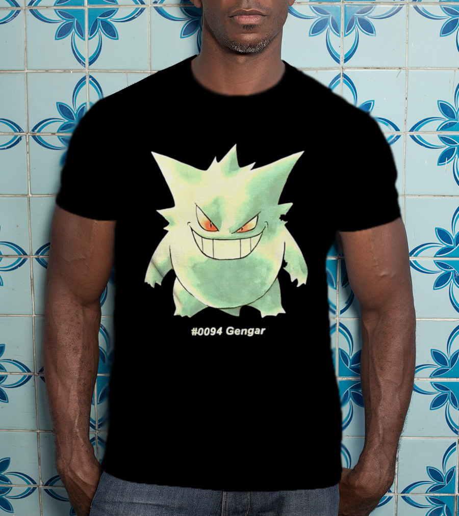 Gengar Pokemon 0094 Shadow Pokemon Ghost Type T-Shirt