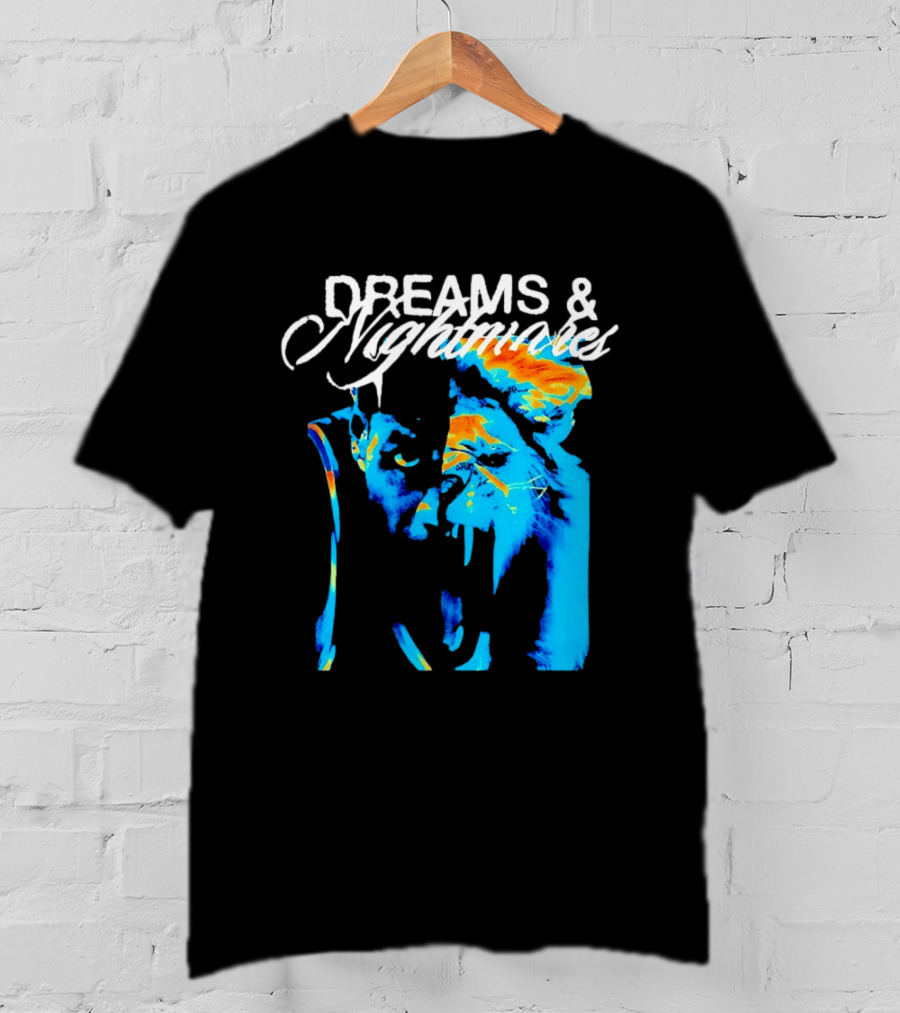 LeBron James Los Angeles Lakers Dreams Nightmares Watercolor Artistry T-Shirt