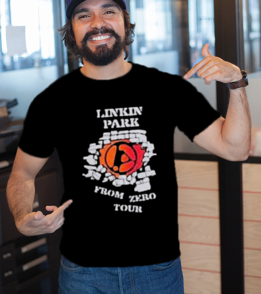 Linkin Park Deus Ex Machina Madrid Spain 2026 From Zero Metal Worker T-Shirt