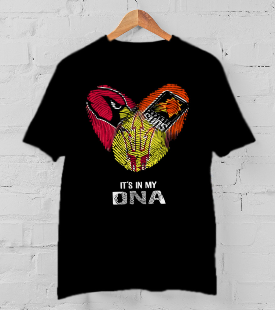 St. Louis Cardinals Phoenix Suns Arizona State Sun Devils It's In My DNA T-Shirt