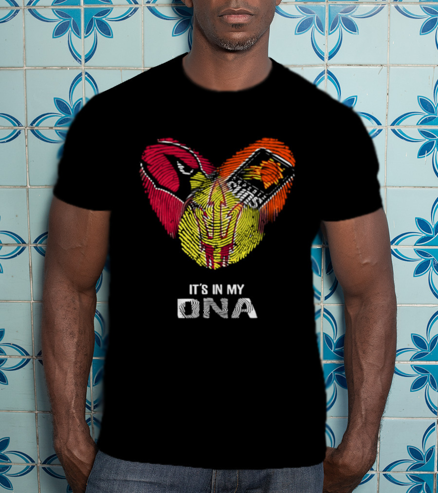 St. Louis Cardinals Phoenix Suns Arizona State Sun Devils It's In My DNA T-Shirt