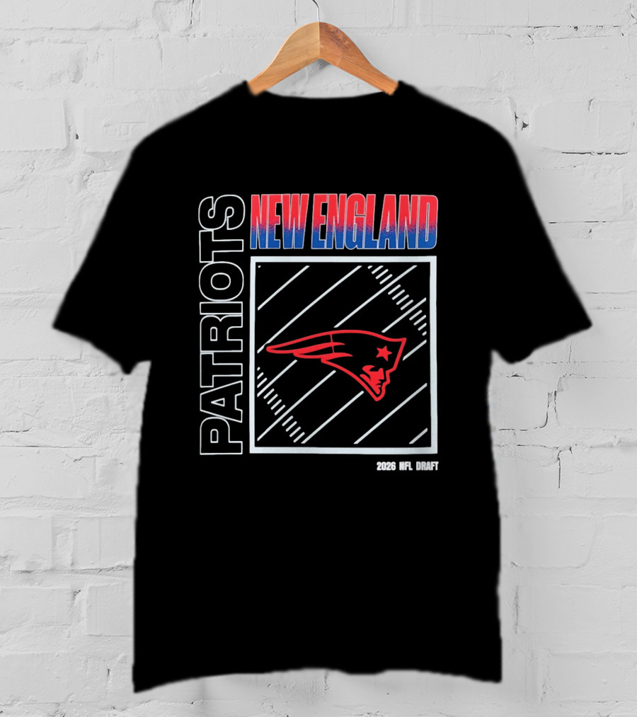 New England Patriots 2026 NFL Draft T-Shirt