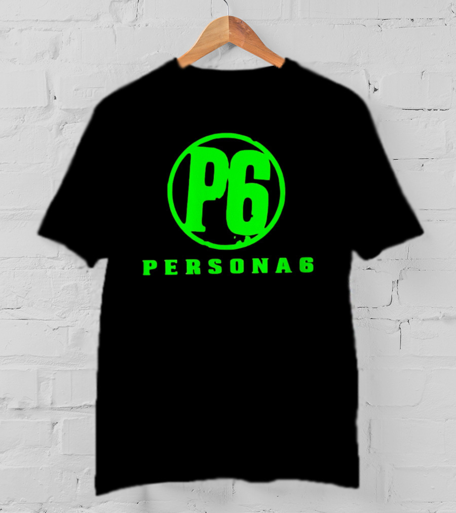 Persona 6 P6 Gaming Series Retro Green T-Shirt