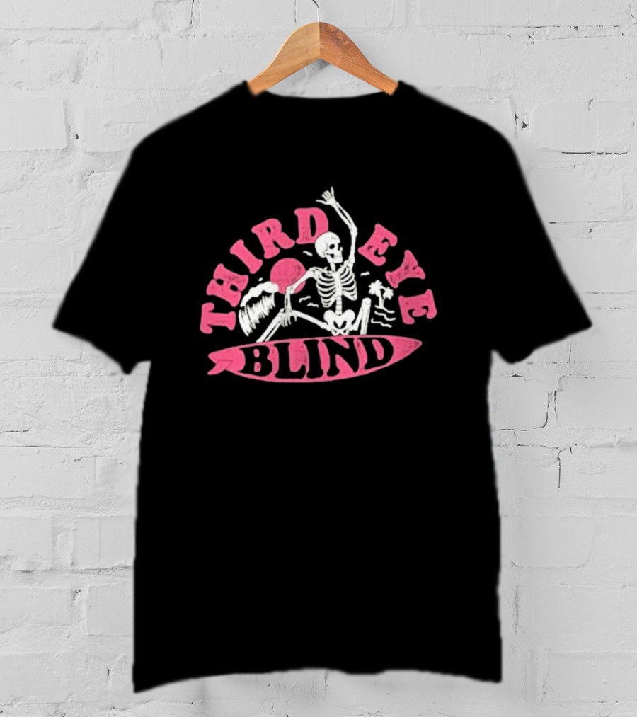Third Eye Blind Skeleton Surfer T-Shirt