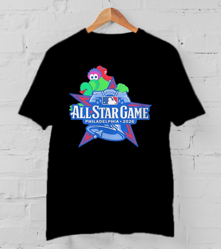 Phillie Phanatic All Star Game Philadelphia 2026 MLB T-Shirt