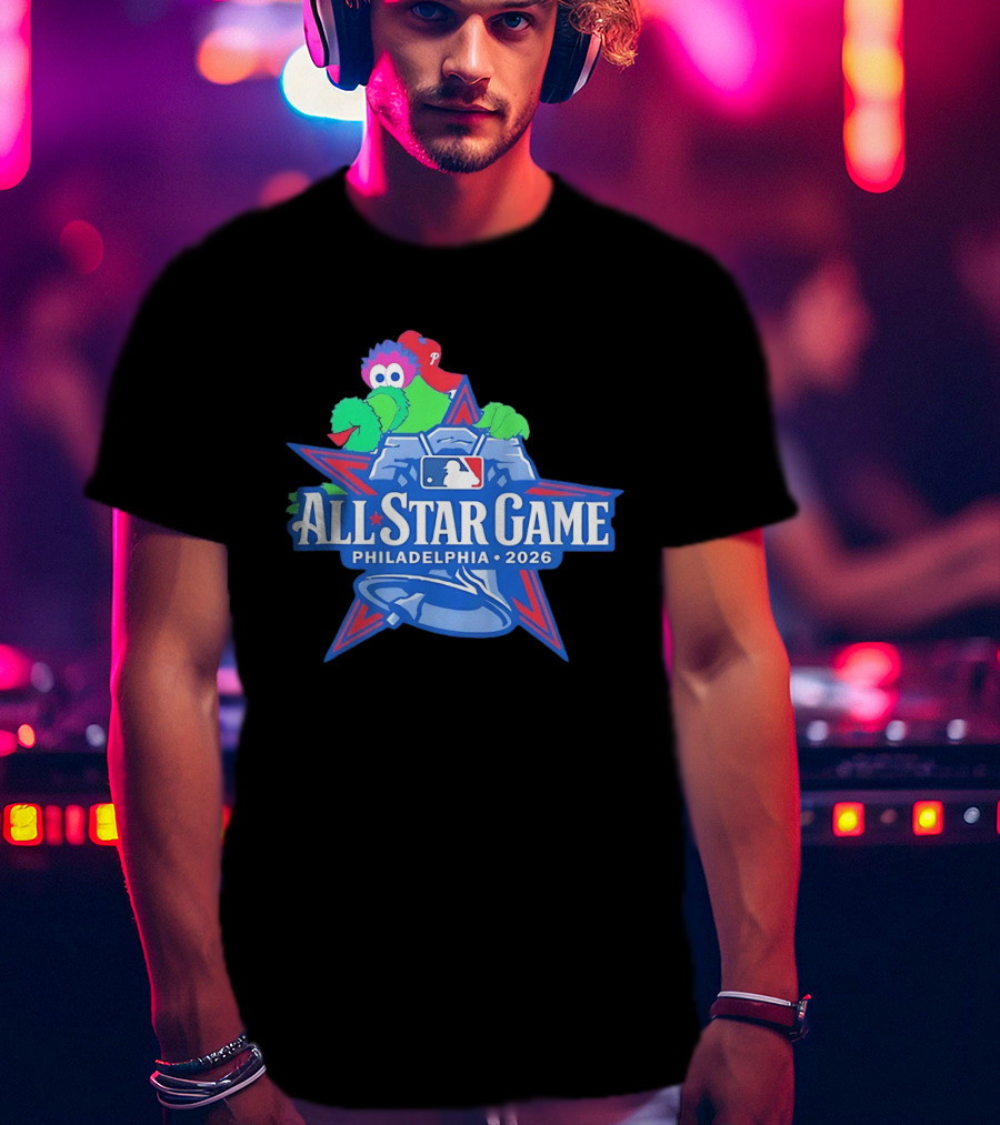 Phillie Phanatic All Star Game Philadelphia 2026 MLB T-Shirt