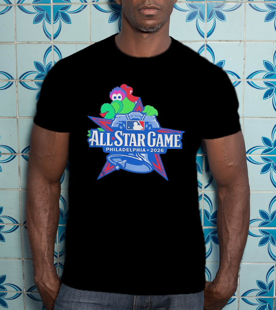 Phillie Phanatic All Star Game Philadelphia 2026 MLB T-Shirt