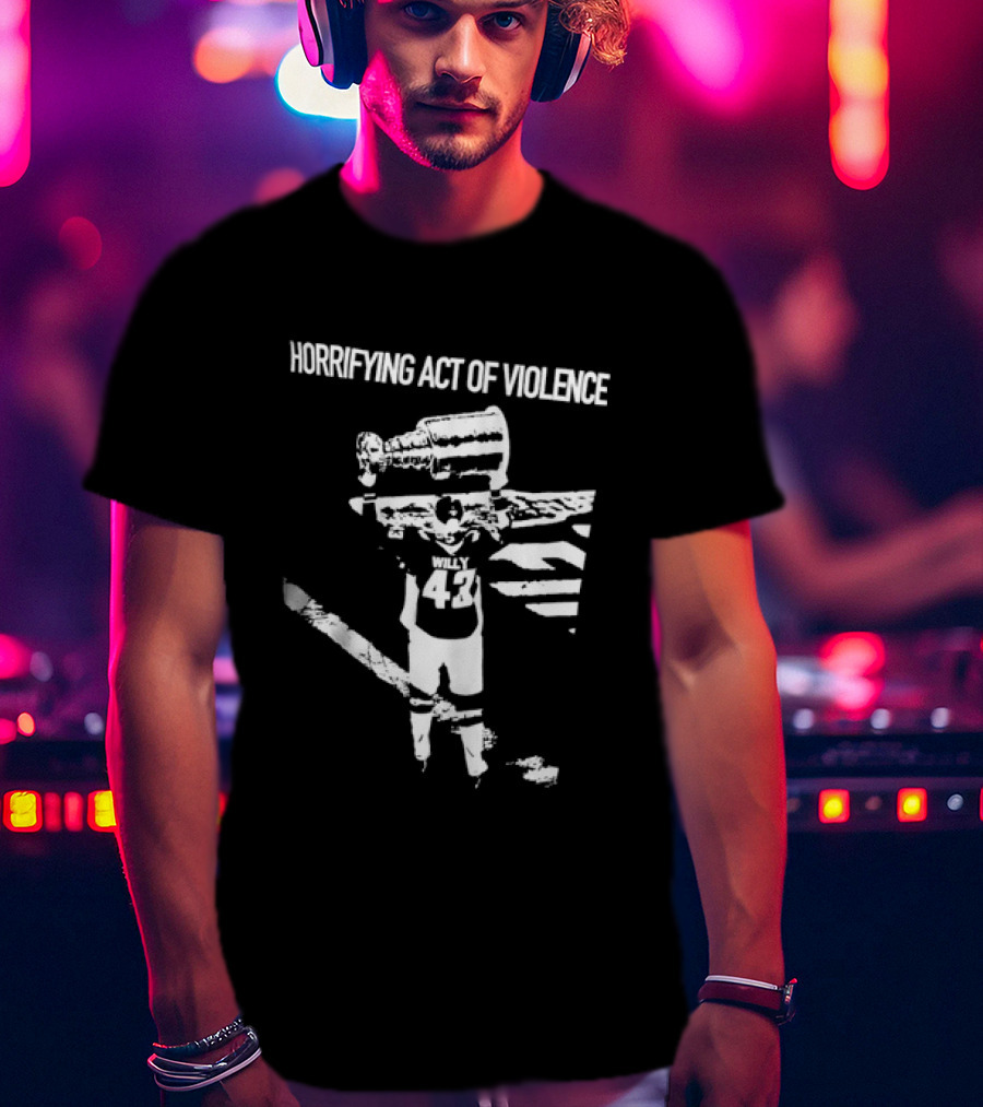 Tom Wilson Horrifying Act Of Violence Washington Capitals Championship Celebration T-Shirt