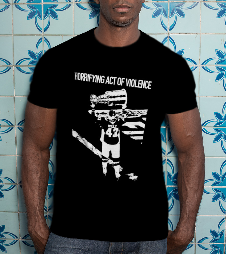 Tom Wilson Horrifying Act Of Violence Washington Capitals Championship Celebration T-Shirt