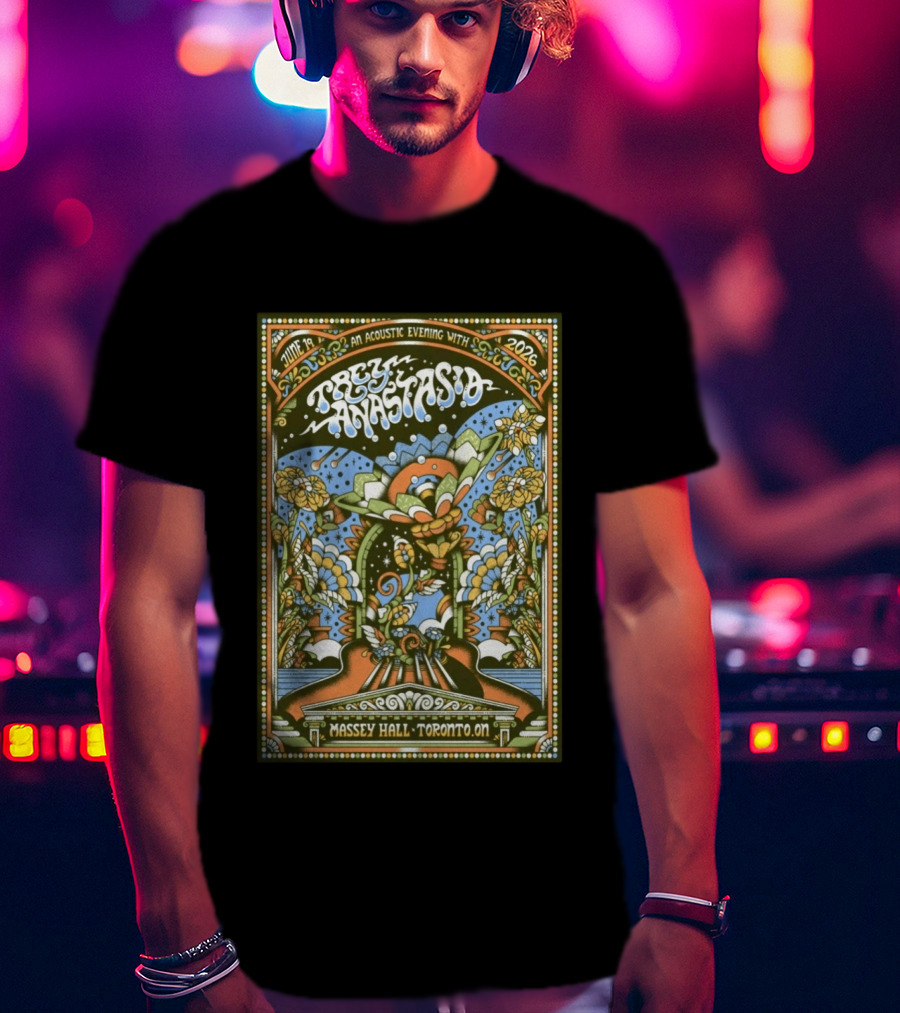June 19 2026 Trey Anastasio Acoustic Evening Massey Hall Toronto ON T-Shirt