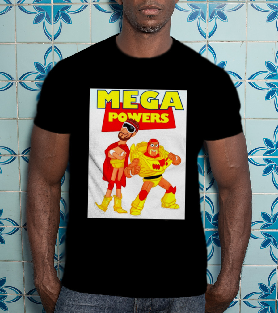 Randy Macho Man Savage Buzz Lightyear Hulk Hogan Toy Story WWE Mega Powers T-Shirt