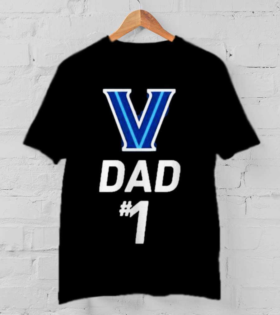 Villanova Number One Dad Father's Day 2026 T-Shirt