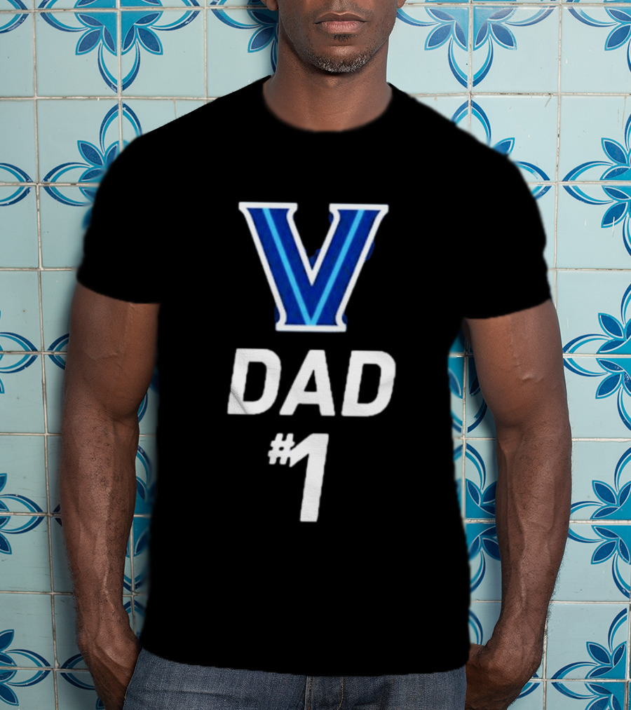 Villanova Number One Dad Father's Day 2026 T-Shirt