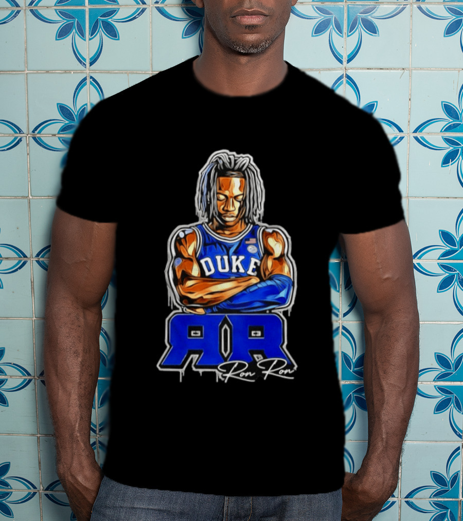 Ron Ron Deron Rippey Jr Duke Blue Devils Basketball Player T-Shirt