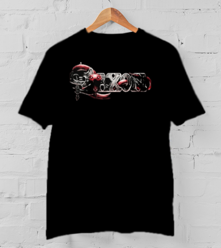 Saxon Gods Of Thunder World Tour 2027 Part I Exclusive Schedule T-Shirt