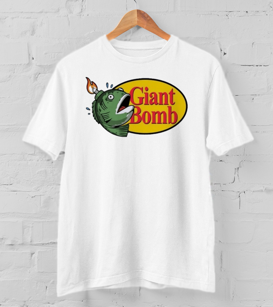Giant Bomb Fish With Explosive Head T-Shirt