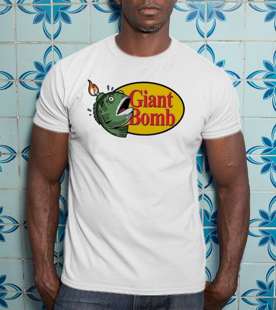Giant Bomb Fish With Explosive Head T-Shirt