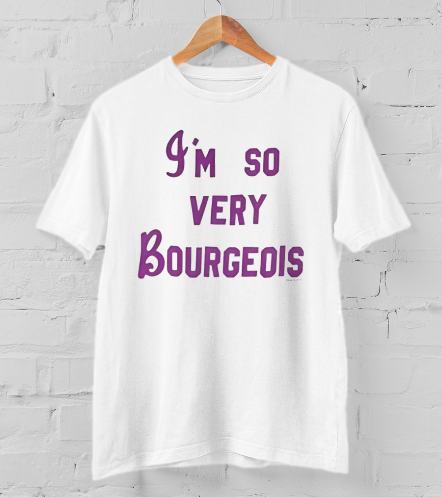I'm So Very Bourgeois Bold Purple T-Shirt