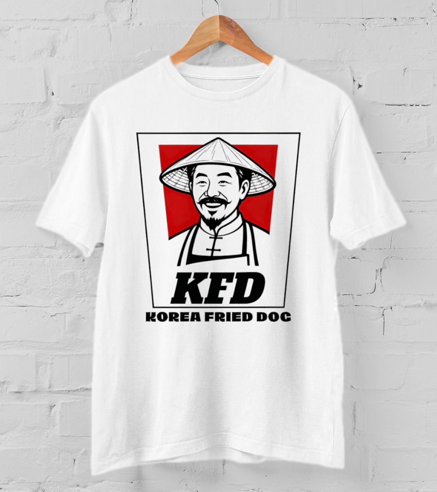 KFD Korea Fried Dog Asian T-Shirt
