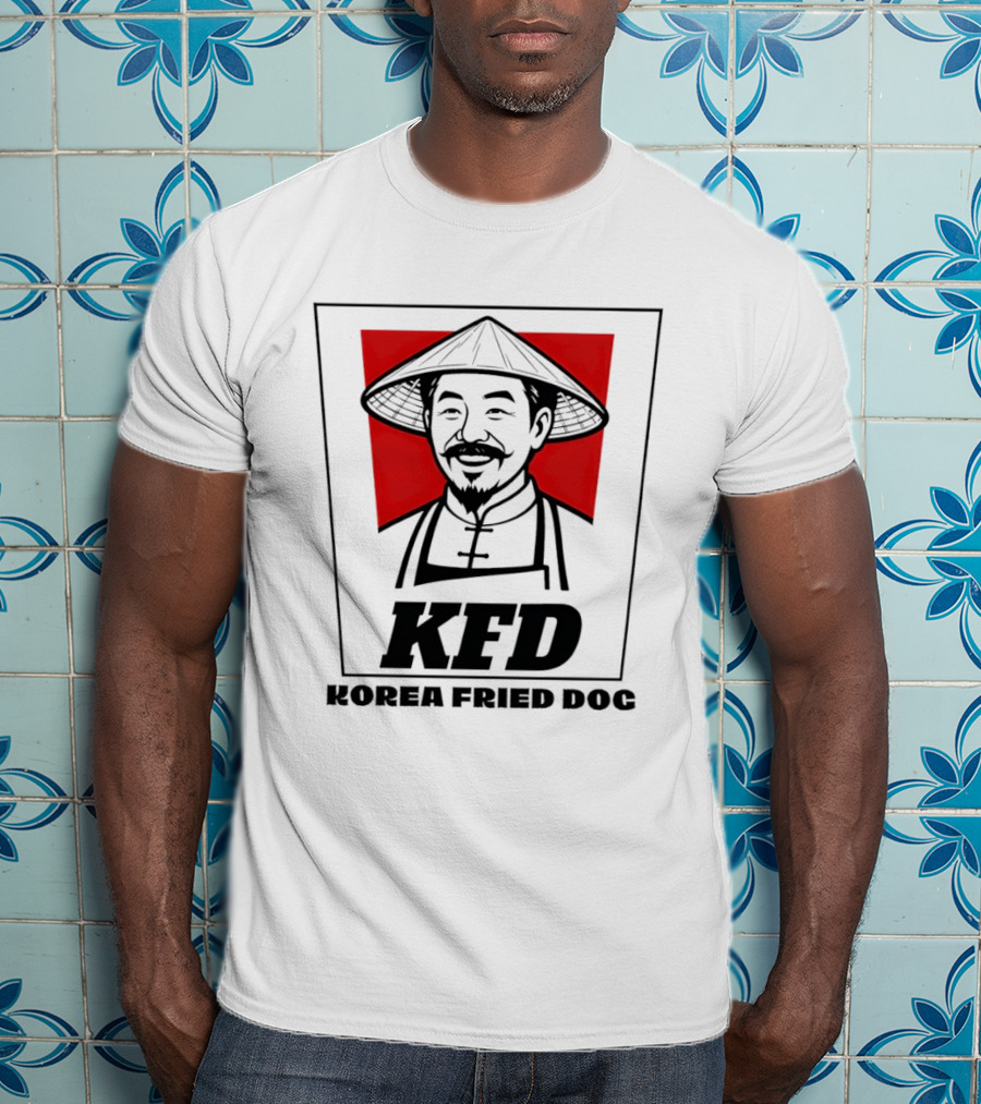 KFD Korea Fried Dog Asian T-Shirt