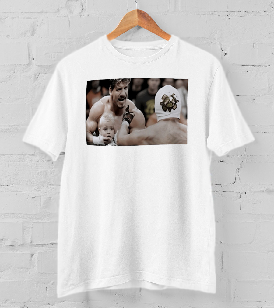 Eddie Guerrero Rey Mysterio WWE Battle With Child In Ring T-Shirt