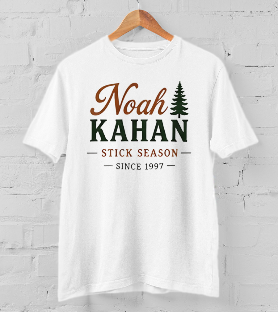 Noah Kahan Stick Season Vermont Since 1997 T-Shirt