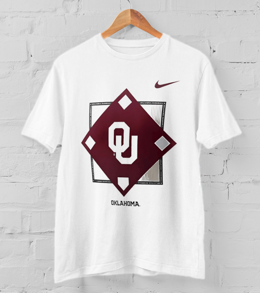 Nike Oklahoma Sooners OU Baseball Diamond T-Shirt