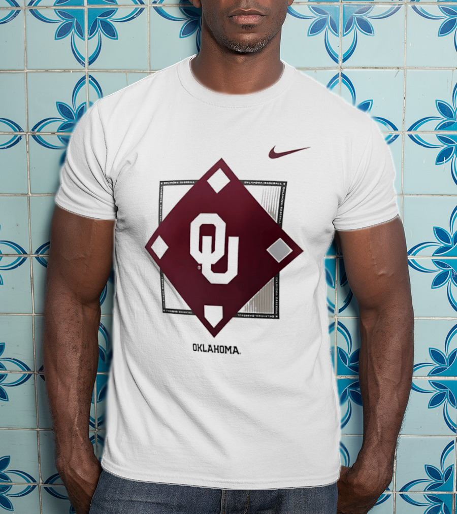 Nike Oklahoma Sooners OU Baseball Diamond T-Shirt