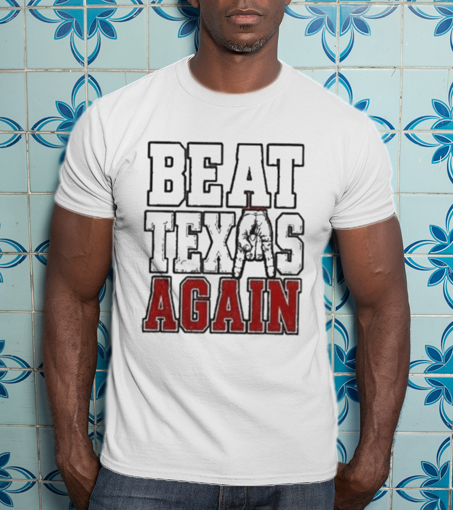 Oklahoma Sooners Beat Texas Again College Football Rivalry T-Shirt