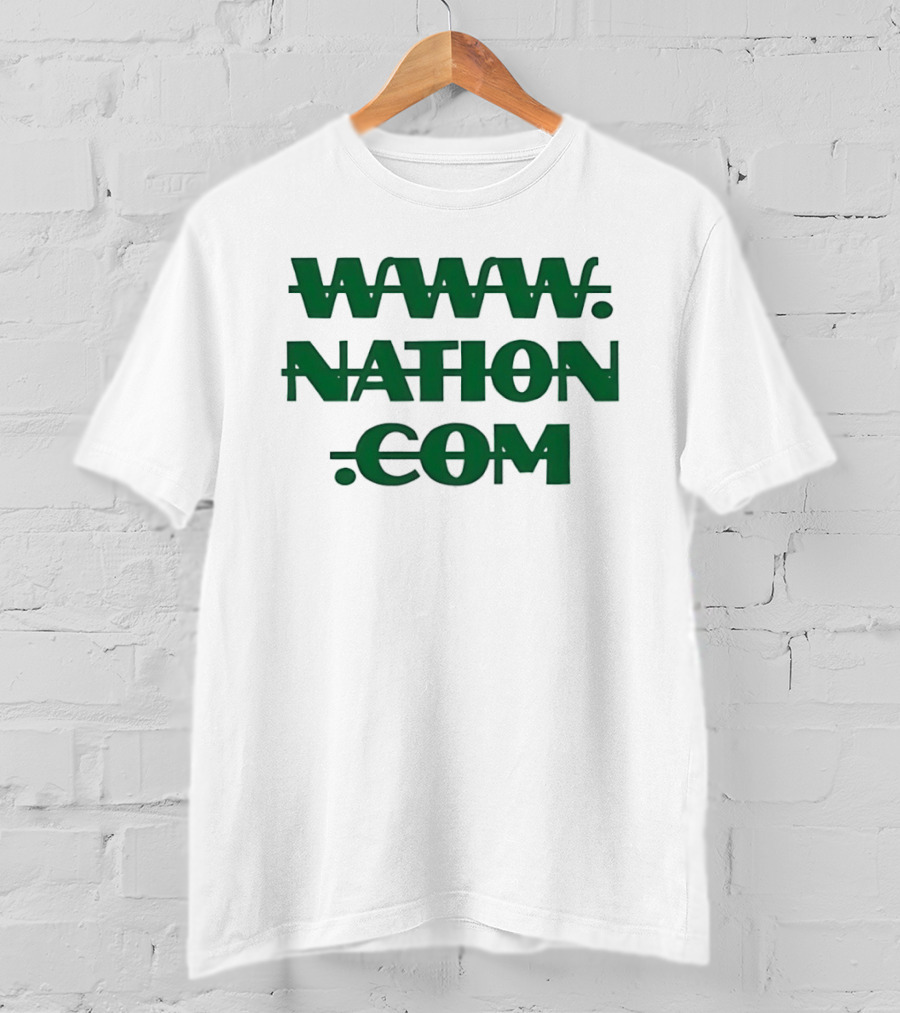 WWW Nation Com Internet Iconic Web T-Shirt